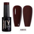 YOKEFELLOW 10ml Jelly Nude Gel Nail Polish High Quality Translucent Pink Nail Gel Varnish Soak Off UV Gel Polish Long Lasting