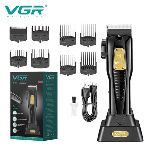 VGR Long Life Hair Trimmer Powerful Power Hair Trimmer Set for Men with Base series hair trimmer