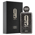 Afnan 9PM Night Out Eau de Parfum for Men Women, 100ml, Luxury Evening Scent, Summer Party, Giftable, Long-Lasting Fragrance