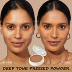 3 Pack Set Wheat Bronzing Powder For Dark Tone, Matte Finish, Sweatproof & Oil Control Powder, Concealer Contouring Foundation