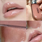 Kiko 3D Liquid Lip Glaze Transparent Lip Mirror Lipstick Nourishing Glossy Full Lips Not Fading Milk Tea Bean Paste Makeup