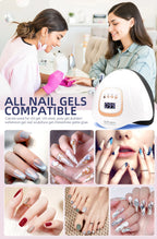 DianaBeauty 380W LED UV Lamp Dryer for Nails Gel Polish Drying Lamp with 4 Timer Setting Auto Sensor Professional Nail Light