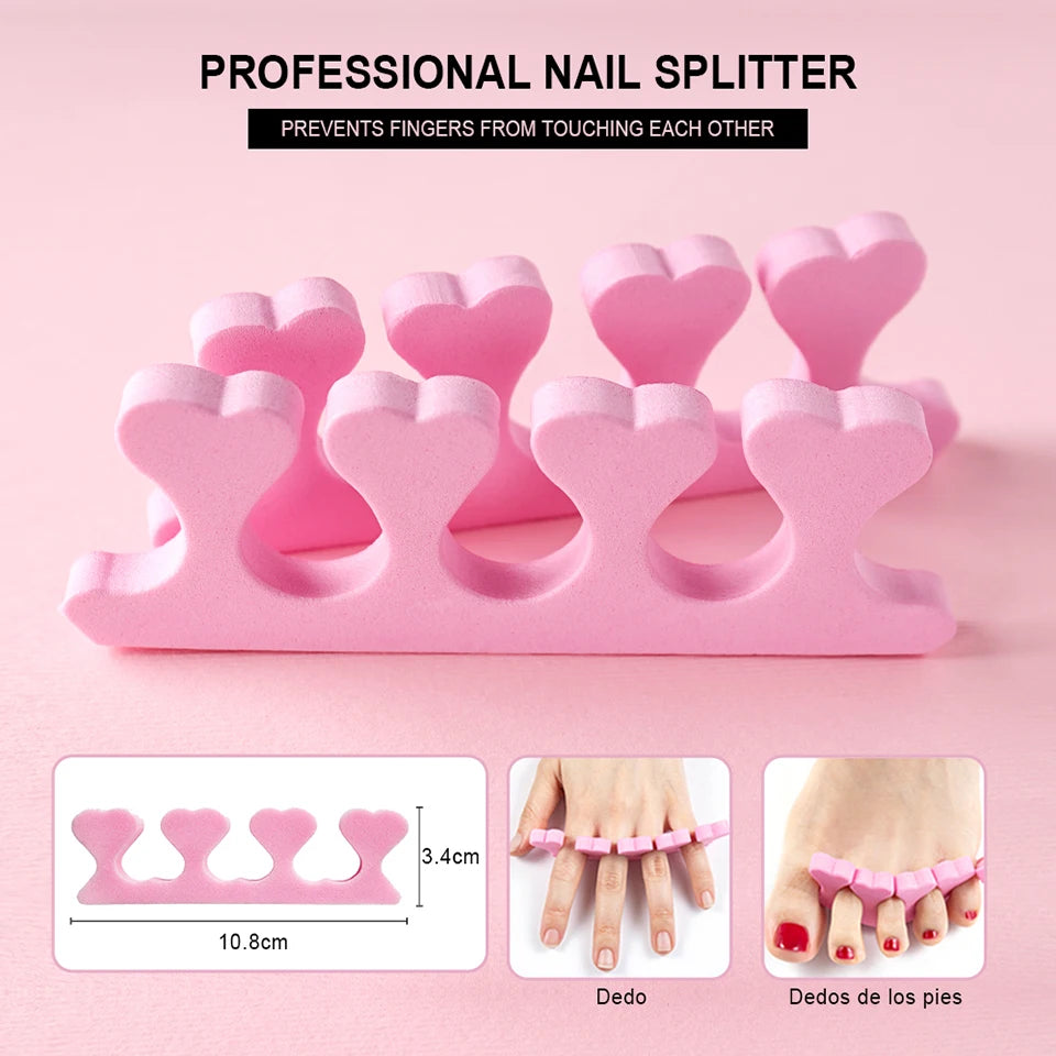 Manicure Set with UV Lamp and Nail Drill Machine Glitter Powder Kit for Acrylic Nails Art Accessories Decoration DIY Tools