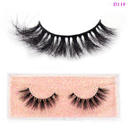 LEHUAMAO 3D Mink Lashes Makeup Eyelashes Natural Fluffy Long Fake Lashes Full Stripe Reusable False Eyelash Extension