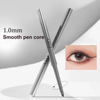 Silky Lasting Scythe Eye Liner Pencil Natural Matte Wine Red Lying Silkworm Eyeliner Pen Easy To Color for Beginners Eye Makeup