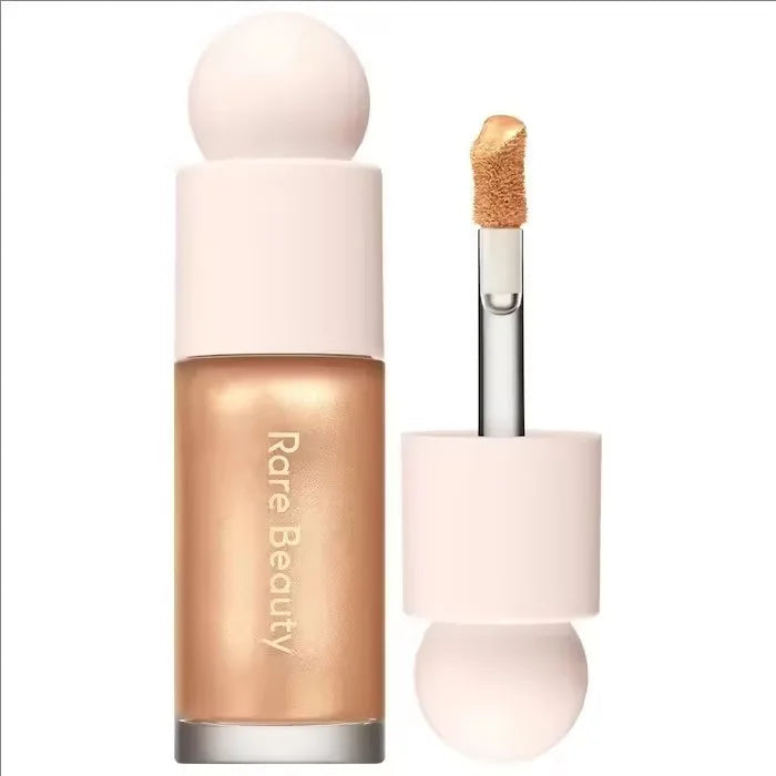 Rare Beauty Liquid Blush Highlighter Contour High Glossy Finish Luminizer Makeup Gel Face Body Brighten Glitter Natural Contour