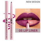 1PC Waterproof Matte Lip Liner Contours Lips in Shades Sexy Red Lipstick Natural Color Lip Makeup Hydrating Lip Cosmetic Gifts