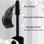 1/2/3PCS 7D Fiber Mascara Set Waterproof Durable Curling Mascara Sweatproof Anti-smudge Slimming Base Mascara for all skin types