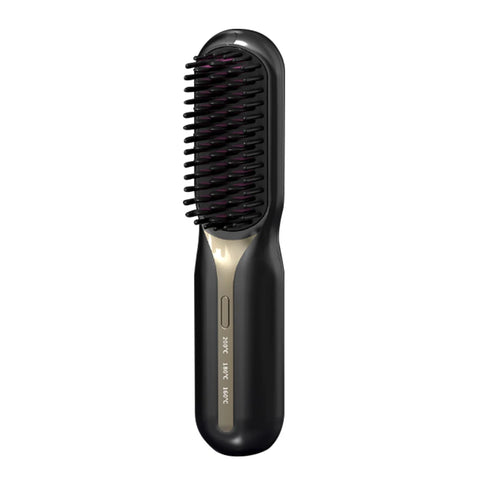 Electric Multifunctional Straight Hair Comb Fast Heating Portable Travel Anti-Scald Beard Straightener Curling Hot Comb Brush