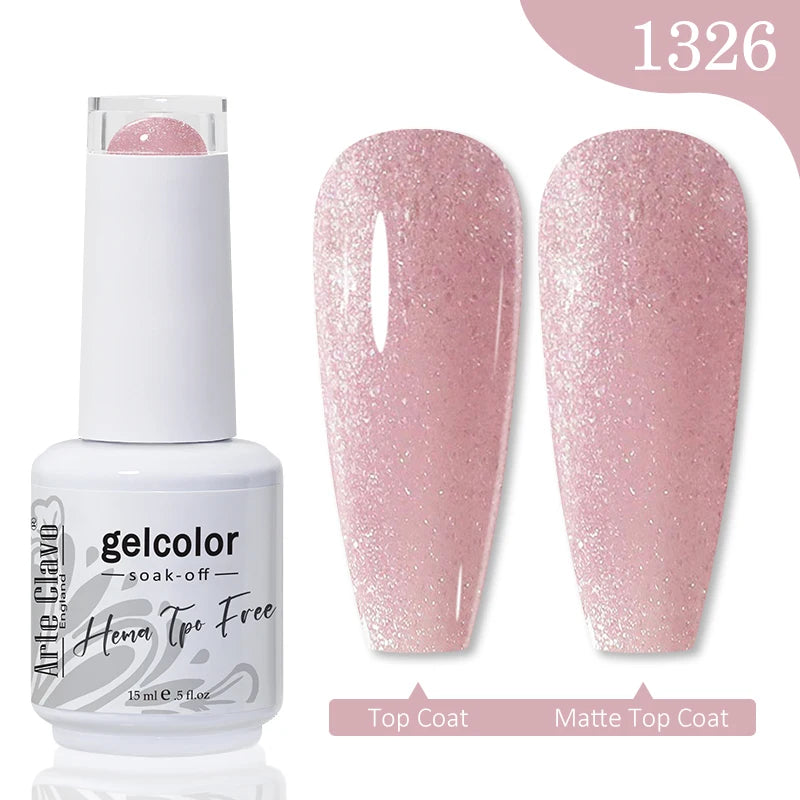 Arte Clavo Hema Free TPO Free Nail Gel Polish Nail Supplies Vernis Semi Permanent Nail Art Manicure Soak Off UV Gel Nail Varnish