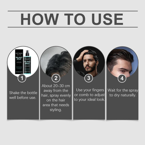 Sea Salt Styling Spray Long Lasting Strong Hold That Won T Flatten Or Grease Hair Lightweight Fluffy Foam Mousse