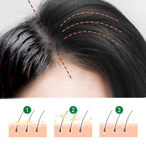 Fluffy Volumizing Hair Spray Oil Control Refreshing Absorb Grease Clean Scalp Air Feeling Wash-Free Dry Shampoo Styling Mousse