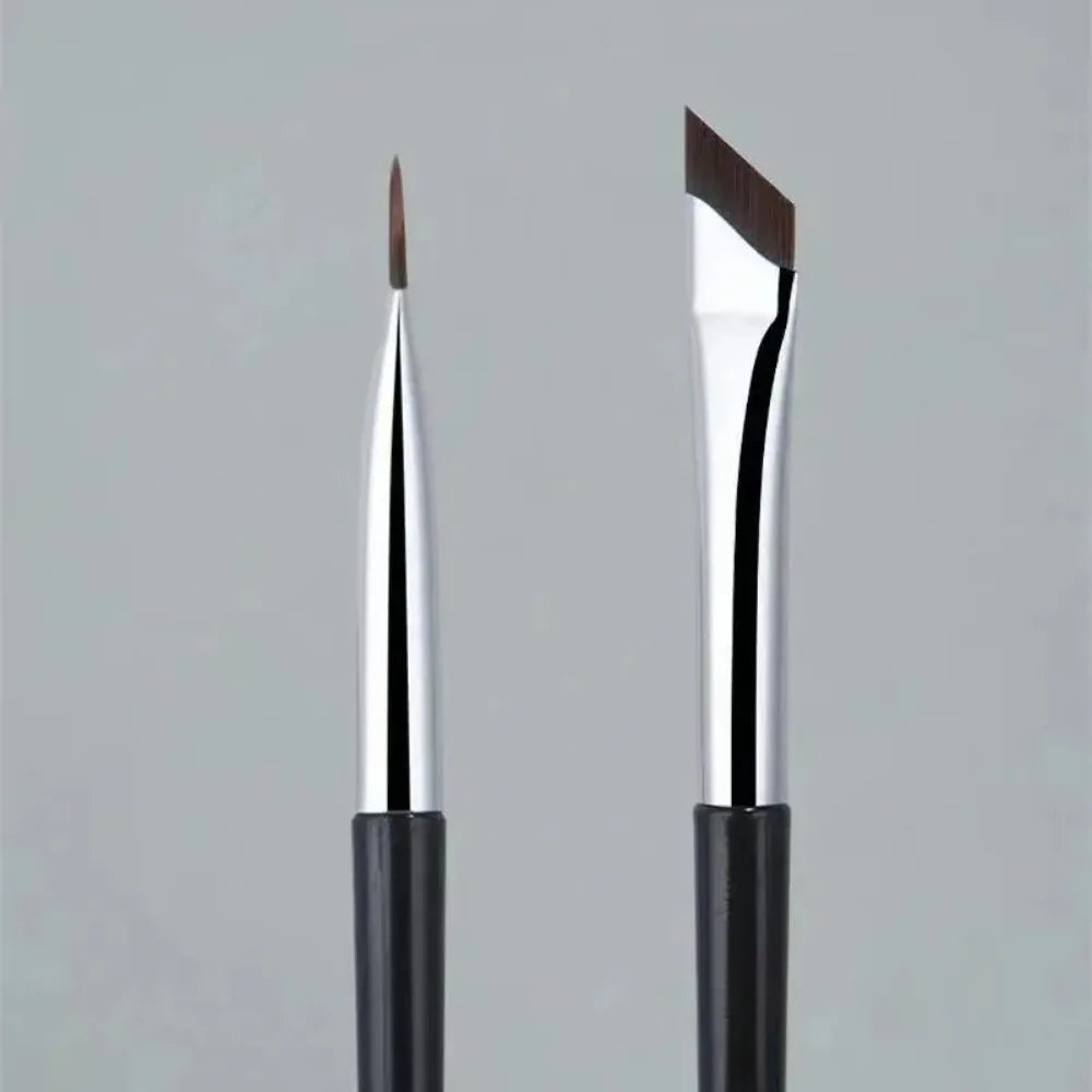 KSHBO Upgrade Blade Eyeliner Brush Ultra Thin Fine Angle Flat Eyebrow Brush Liner Brow Place Makeup Brush Precise Detail Tools
