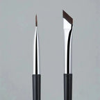 KSHBO Upgrade Blade Eyeliner Brush Ultra Thin Fine Angle Flat Eyebrow Brush Liner Brow Place Makeup Brush Precise Detail Tools