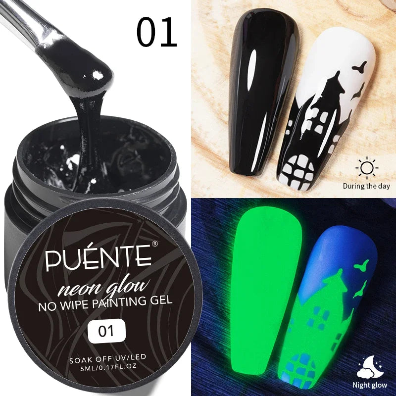 PUETNE 7.5ML Amber Moonlight Cat Magnetic Gel Nail Polish Winter Nails Jelly Glass Cat Eye Soak Off UV Semi-Permanent Varnish