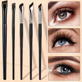 5pcs eyeliner brush set, with tilted fine blade, suitable for precise application - suitable for all skin types.