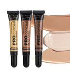 Concealer Cream Oil Control Liquid Foundation Women Face Makeup Korean Cosmetics Long Lasting Contour Gel