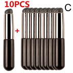 Silicone Lip Brush With Cover Cap Concealer Brush Like Fingertips Q Soft Lipstick Makeup Brushes Round Head No Broken