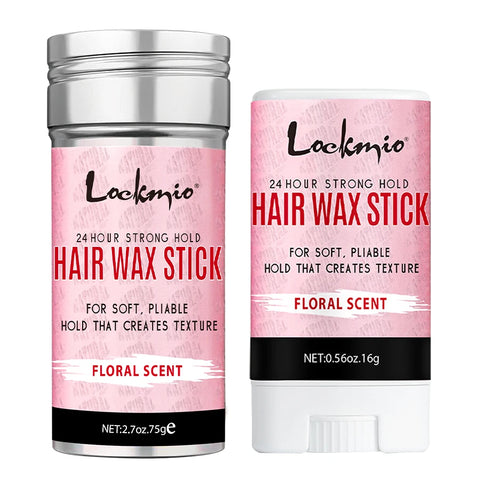 Professional Styling Wax for Women Anti-frizz Pomade Smoothing Broken Back Hair Mud Messy Hairs Control Wax Rod for Natural Wigs