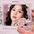 Flower Knows Swan Ballet Eyeshadow Palette Matte Fine Shimmer Pearl Face Palette 6 Colour Glitter Eye Shadow Flowerknows Makeup