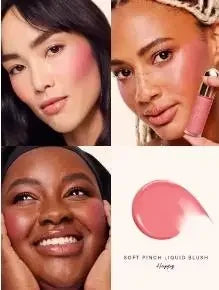 Rare Beauty Blush Set Liquid Mashed potatoes Blush Enhance Qi Blood Blush Powder Blush with Fine Texture Easy To Apply Blend