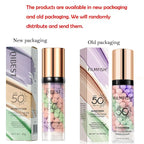 Face Makeup Primer Tri-color Cream Contour Color Isolation Waterproof Makeup Foundation Natural Makeup Base Cream 40g