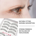 10Pairs Full Strip Lashes Wispy Hand Made Makeup Free Shipping Eyelash Natural False Individual Japanese Maquillaje Coreano