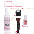 100ml False Nail Tips Solid Adhesives Gel Remover Nail Liquid Easy To Soften Remover Press On Nails Gel Fake Tips Remover Tools