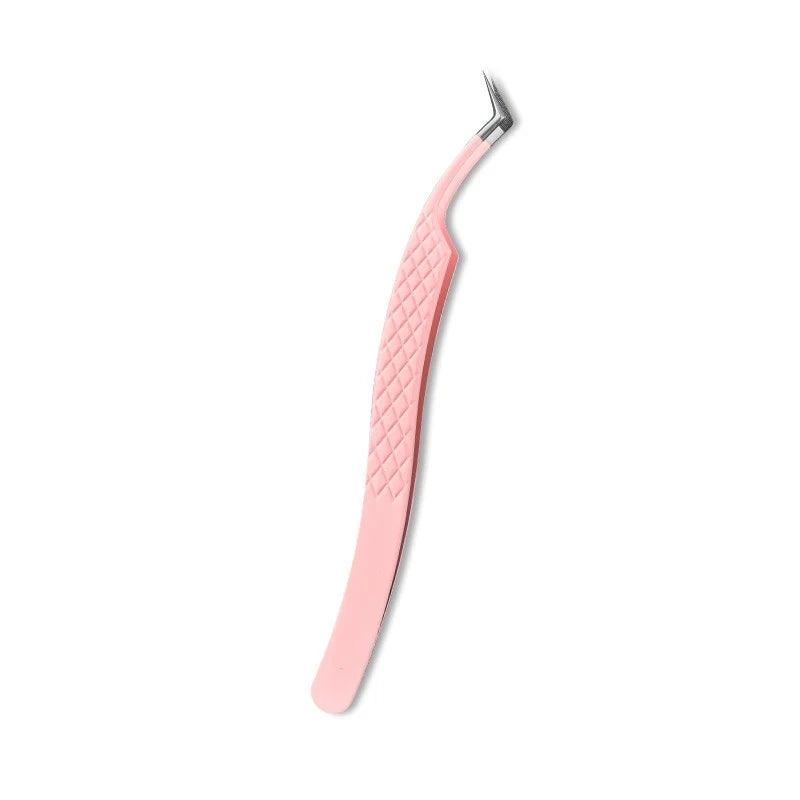 1PC Anti-static Precision Fiber Tip Tweezer Eyelash Extension Eyebrow Set Stainless Steel Beauty Precision Tweezers Makeup Tools
