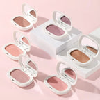 Face Blusher Matte Natural Cheek Tint Brighten Face Contouring Waterproof Cosmetics Blush Powder Soft Female Makeup 1pcs Blusher
