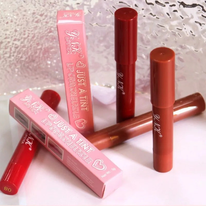 1PC Pink Series Velvet Matte Lipstick Pen Waterproof Long Lasting Red Lipstick Makeup Lip Tint Pen Cosmetic Makeup