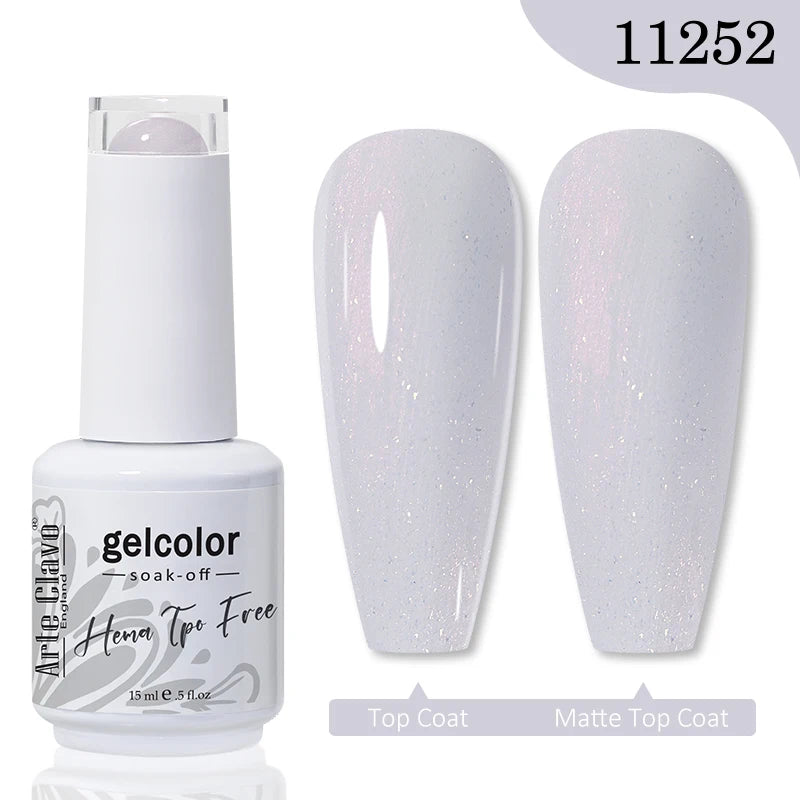 Arte Clavo Hema Free TPO Free Nail Gel Polish Nail Supplies Vernis Semi Permanent Nail Art Manicure Soak Off UV Gel Nail Varnish