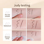 Judydoll Liquid Eyeliner, Ultra Fine Liquid Eyeliner Waterproof with Smooth Strong Fibres, Smudge-proof, Longwearing, Smooth