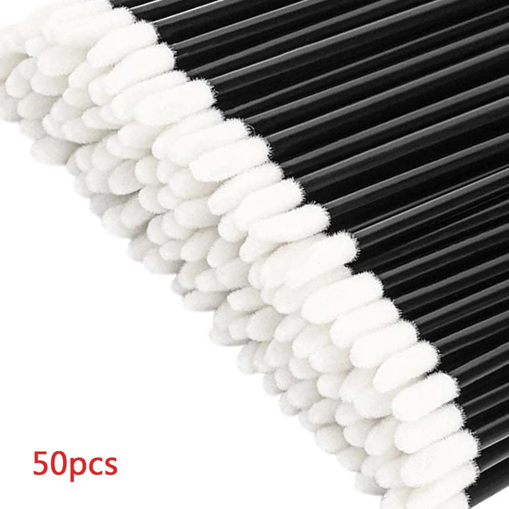 50/1000pcs Lip Brushes Applicators Lip Gloss Wand Applicator Eyelashes Brush Lipstick Brush Beauty Makeup Supplie Tool