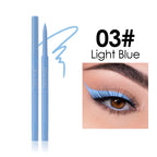 1PC White Matte Eyeliner Gel Pen Long Lasting Waterproof Eye Liner Pencil Quick-drying Non-smudge Eye Makeup for Women Cosmetics