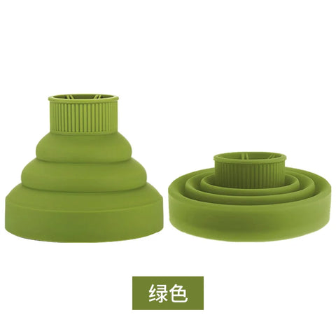 Silicone  Salon Tool Black Pink Universal Hairdryer Diffuser Cover Adjustable Temperature Resistant Dispersing Drying Hair Dryer