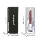 Orange Lipstick Lip Glaze Silky Smooth Matte Lip Gloss Carrot Bright Color Lasting Lip Stick Sexy Women Cosmetics Makeup Product