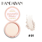 8 Color Matte Face Pressed Powder 24 Hours Oil Control Natural Setting Powder Foundation Full Coverage Waterproof Lasting Makeup