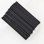 50PCS Eyeliner Lip Brush Lip Line White and Yellow Makeup Tools