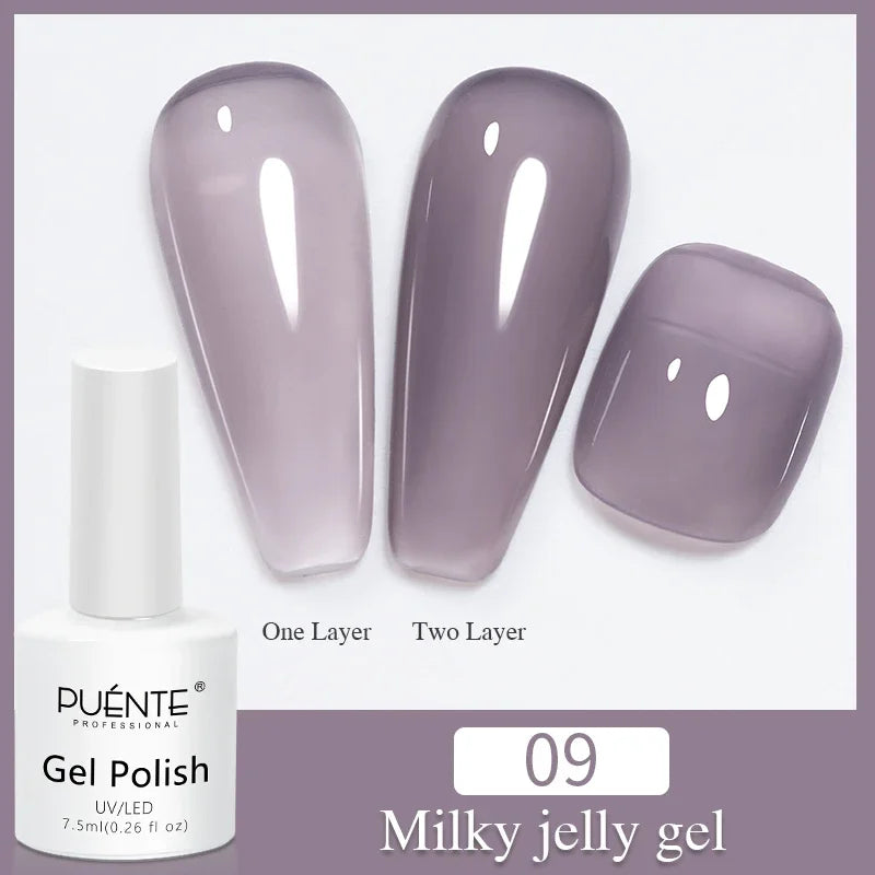 PUENTE 7.5ML Wine Red Cat Magnetic Gel Nail Polish Super Shiny Ruby Red Cat Eye Gel Soak Off UV Semi-Permanent Nail Art Varnish