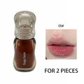 Gege Bear Crystal Gloss Lip Tint — Autumn/Winter Hydrating Formula, Mirror-Gloss Finish, Youthful Plumping Effect