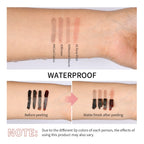Matte Peel Off Lip Stain Long Lasting Lip Tint Stain Lip Liner Transfer Proof Lipstain Infused with Hyaluronic Acid & Vitamin E