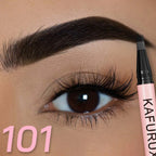 6 Colors 1PC Brown Eyebrow Pen Waterproof 4 Split Tip Black Eyebrows Pencil Liquid Eye Brow Makeup Lasting Cosmetic for Gifts