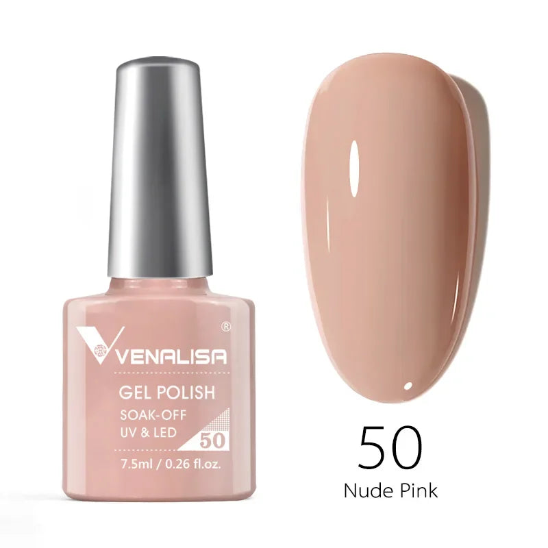 Venalisa VIP4 Nail Gel Polish HEMA/TPO FREE Full Coverage Beautiful Semi Permanent Soak Off UV LED Gel Nail Polish Gel Lacquer