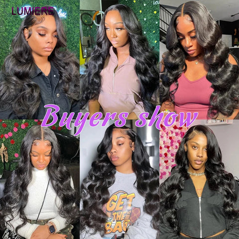 Body Wave Clip In Human Hair Extension Full Head Brazilian Virgin Raw Hair Clip on Hair Extension for Women 8Pcs/Set Double Weft