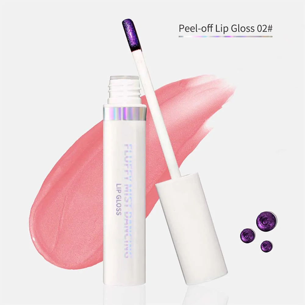 Lip Stain Tint Peel Off Waterproof Lipsticks Cosmetics Makeup Long Lasting Waterproof Peel Off Lip Stain Pink Red Metallic Lip