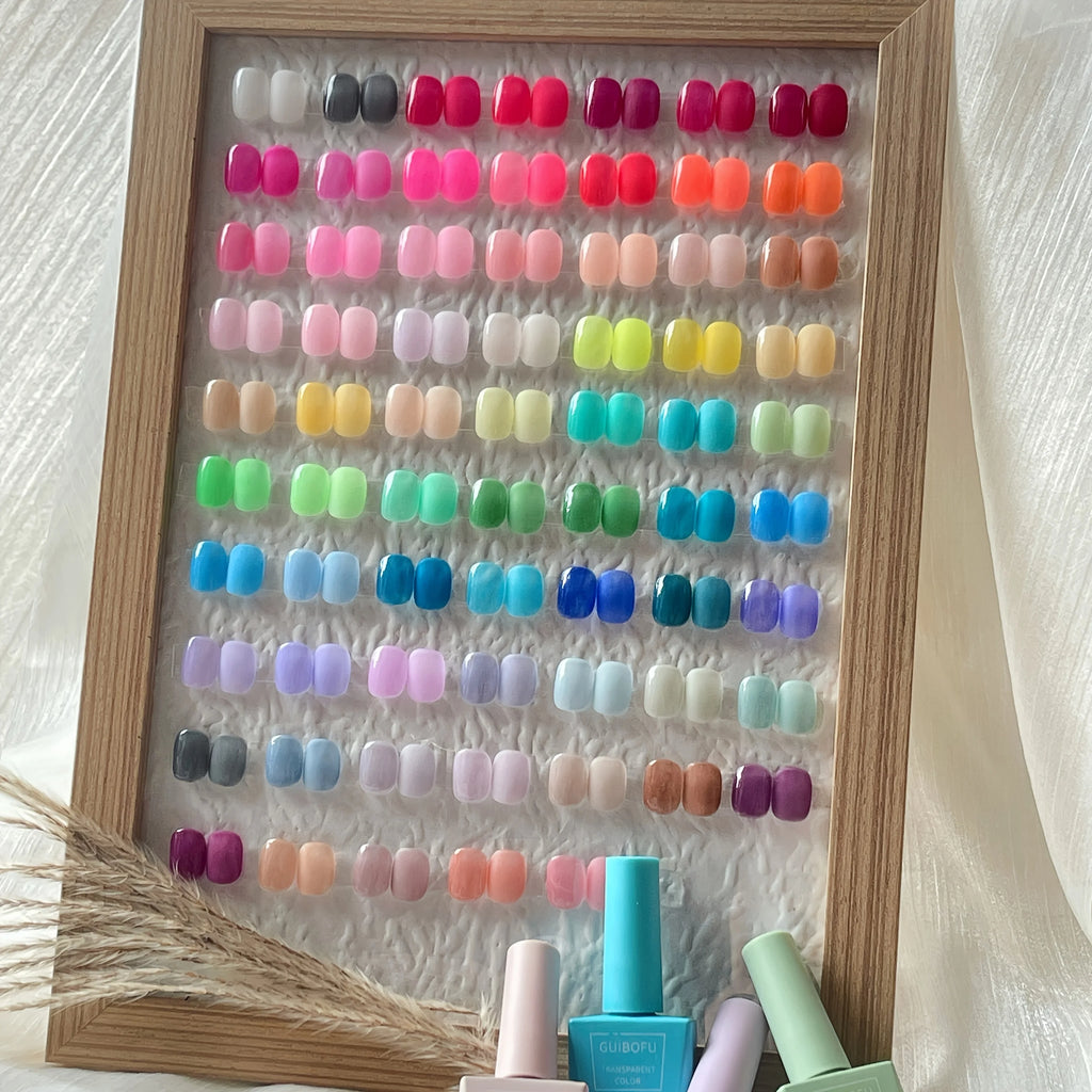 1pc 15ml Milky Jelly Nude Gel Nail Polish Transparent Colors Sheer White Pink Gel Nail Kit For Salon 68 Color