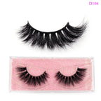 False Eyelashes 3D Mink Lashes Soft Fluffy Natural Long Fake Lashes Full Stripe False Eyelash Volume Eye Lashes for Makeup D101