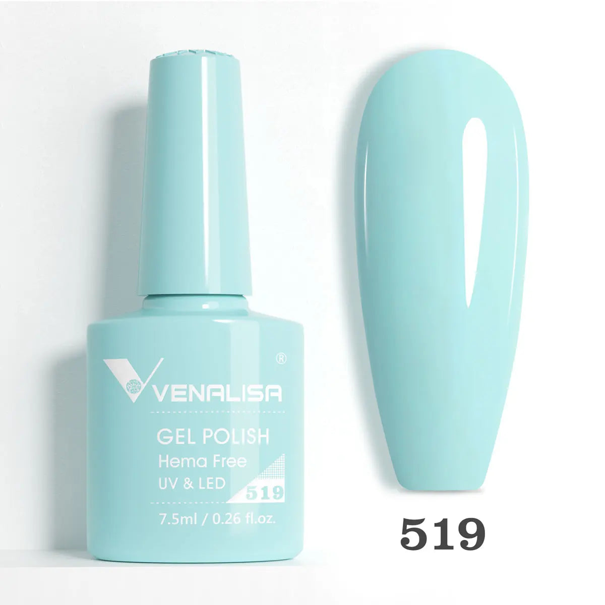 Venalisa VIP5 Nail Gel Polish HEMA/TPO FREE Full Coverage Beautiful Semi Permanent Soak Off UV LED Gel Nail Polish Gel Lacquer