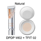 DPDP Foundation and TFIT Powder Set Yed Primer Natural Concealer Perfect for All Skin Base Makeup Korea Cosmetics Kit